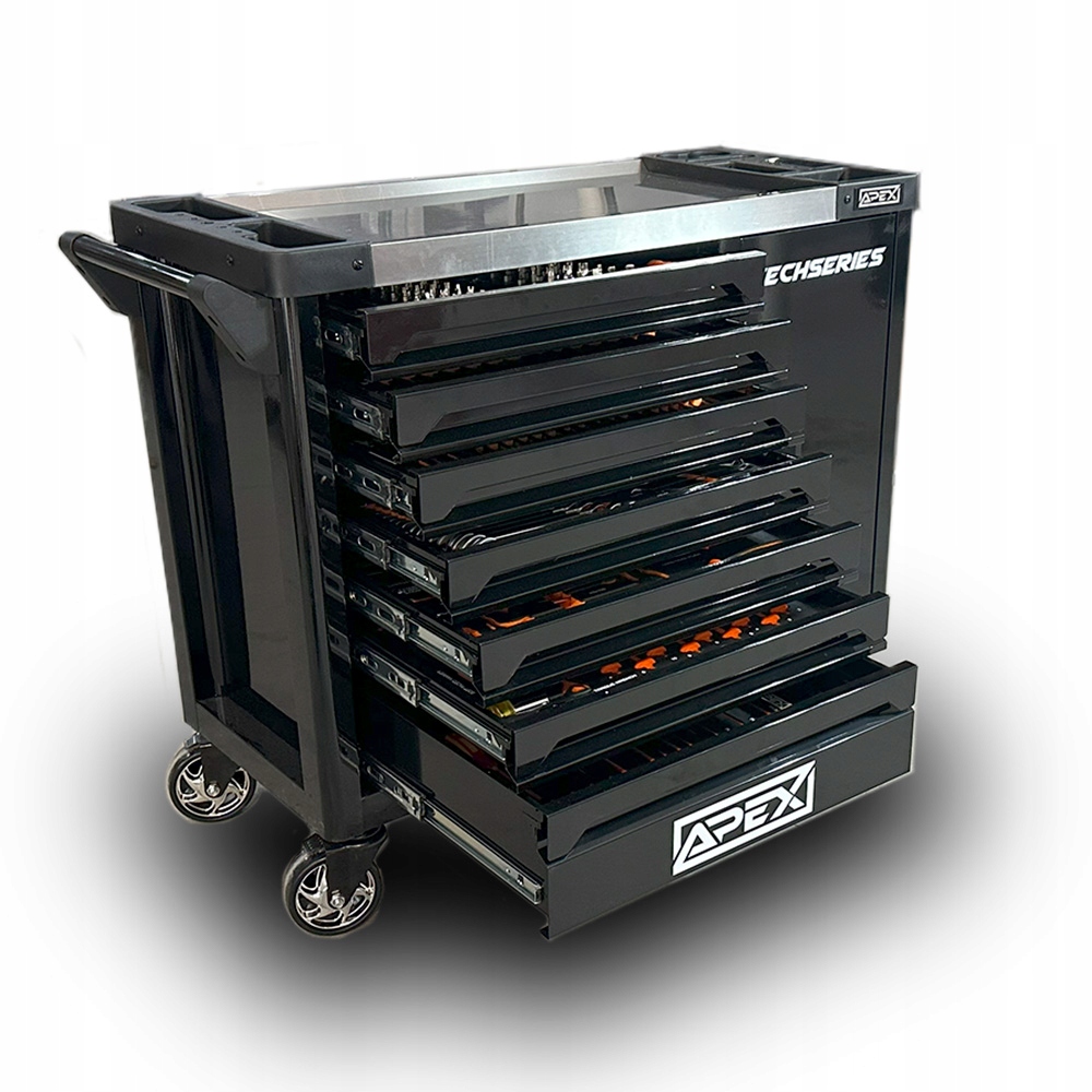 WÓZEK SZAFKA NARZĘDZIOWA APEX 7/7 397 EL. WYPOSAŻONY WÓZEK