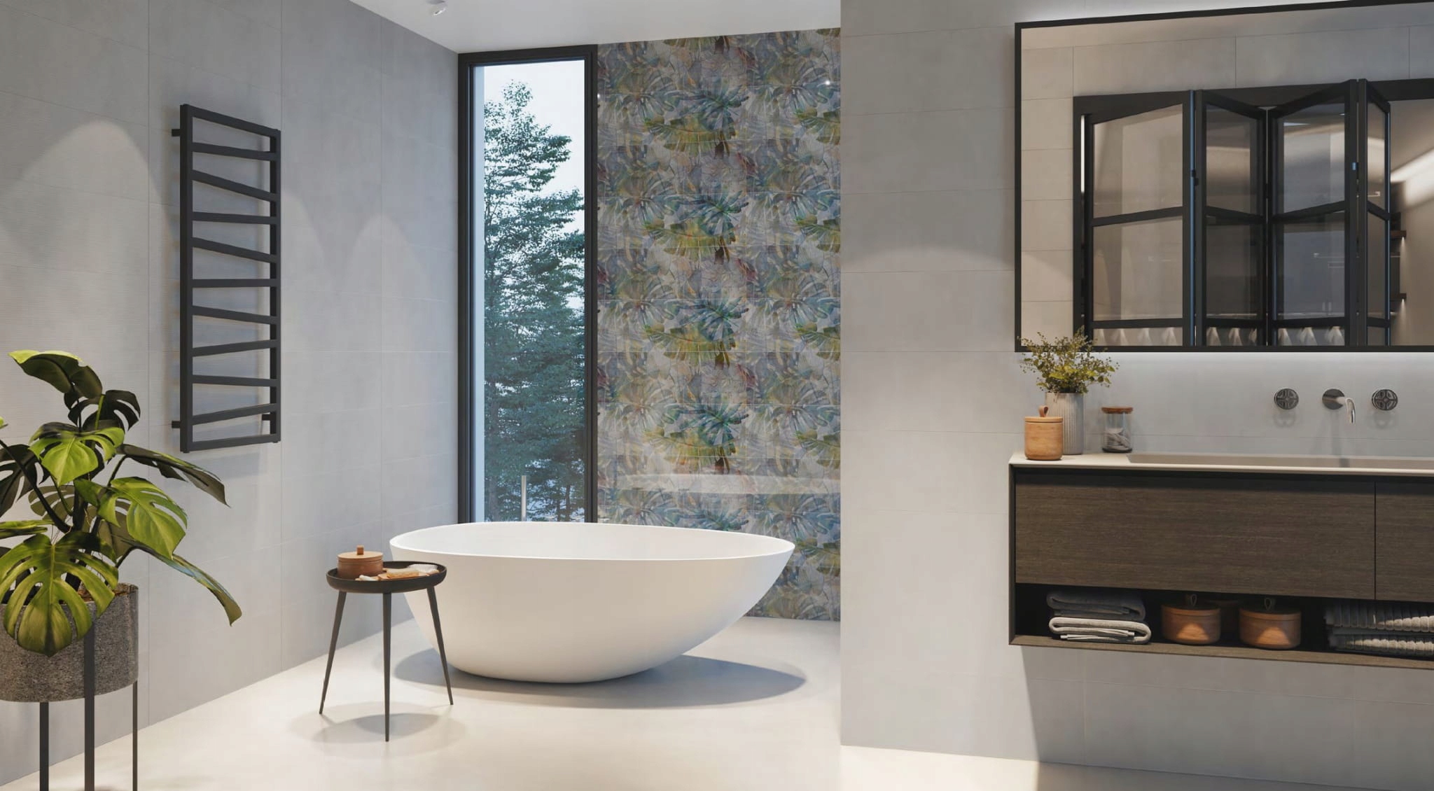 SANTI WHITE RETT. 25X75 G.1 Typ glazura