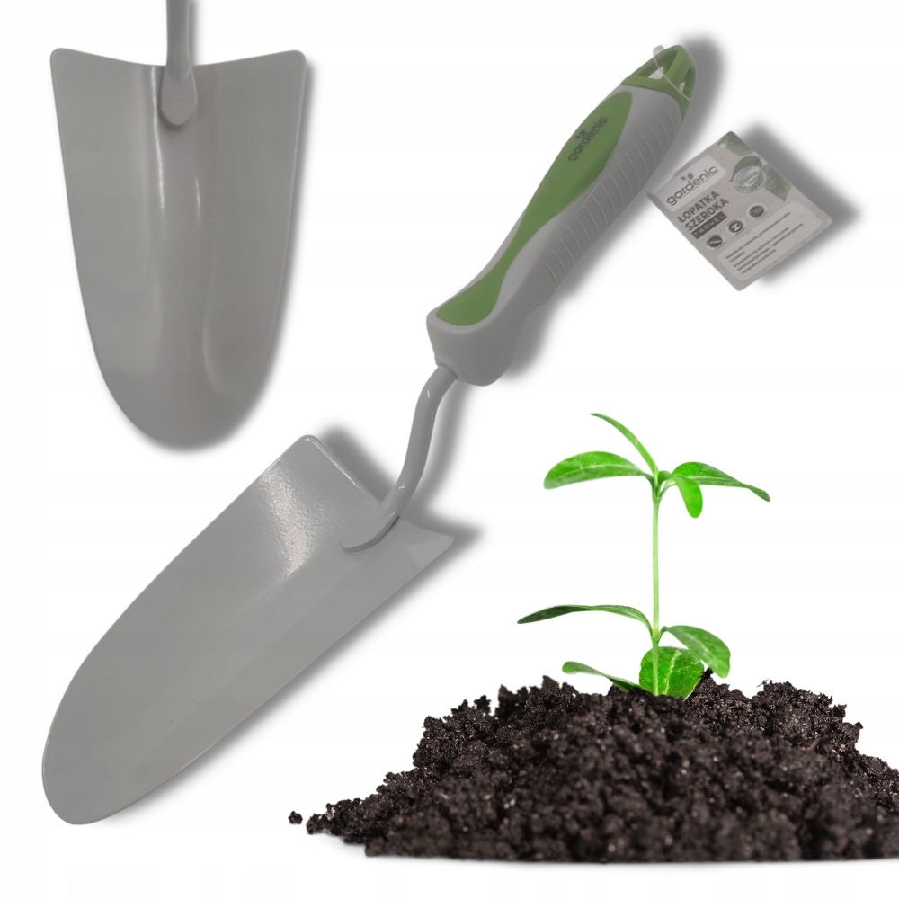 ŁOPATKA SZEROKA GARDENIC OGRODOWA DO ZIEMI