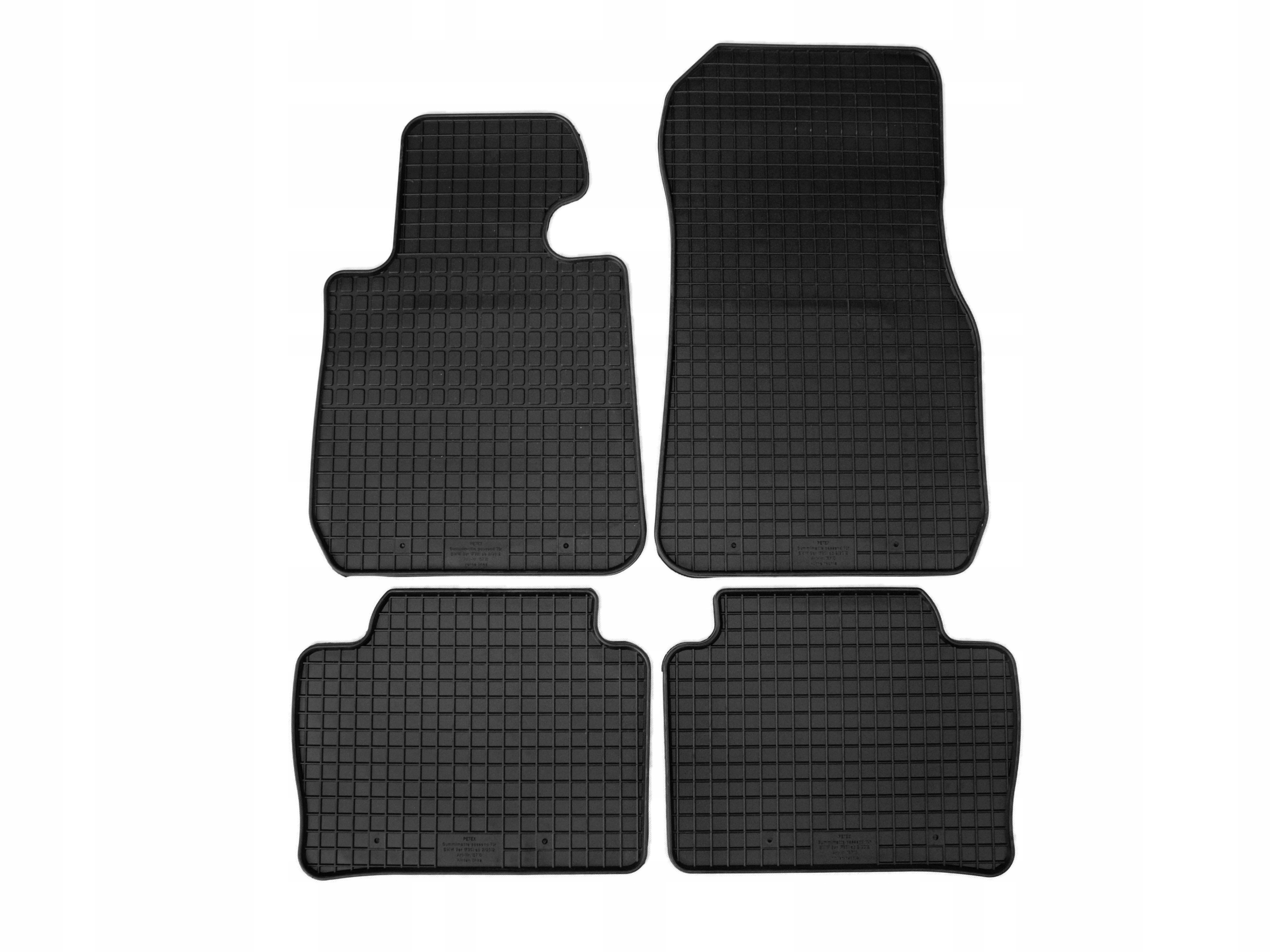 

Bmw 3 F30 F31 12-19 dywaniki gumowe Rzepy Petex