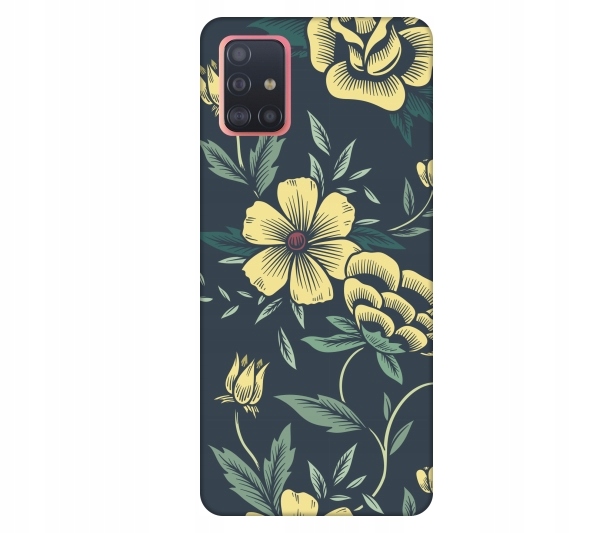 

Etui pokrowiec do Samsung Galaxy A51 Floral kwiaty