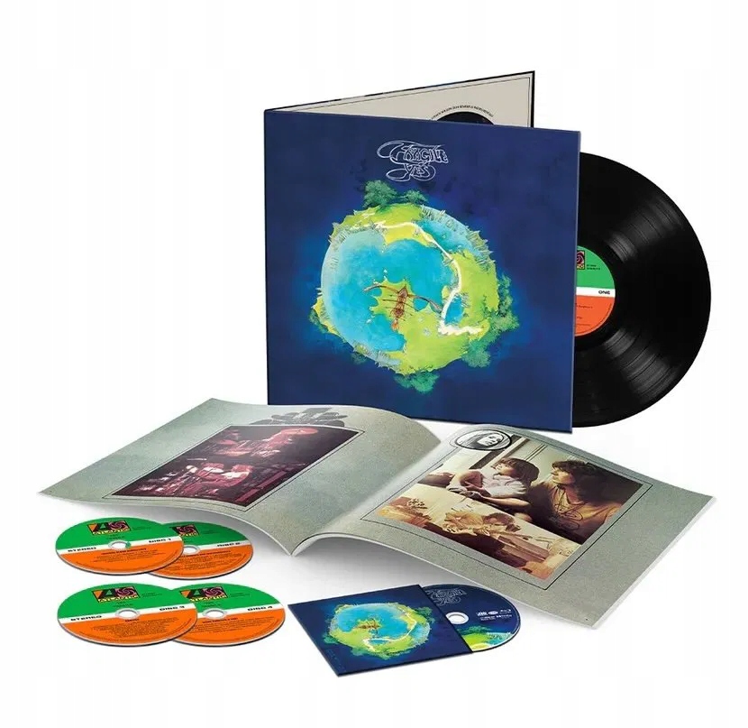Yes: Fragile (Box) Vinyl (LP)+4CD+Blu-ray