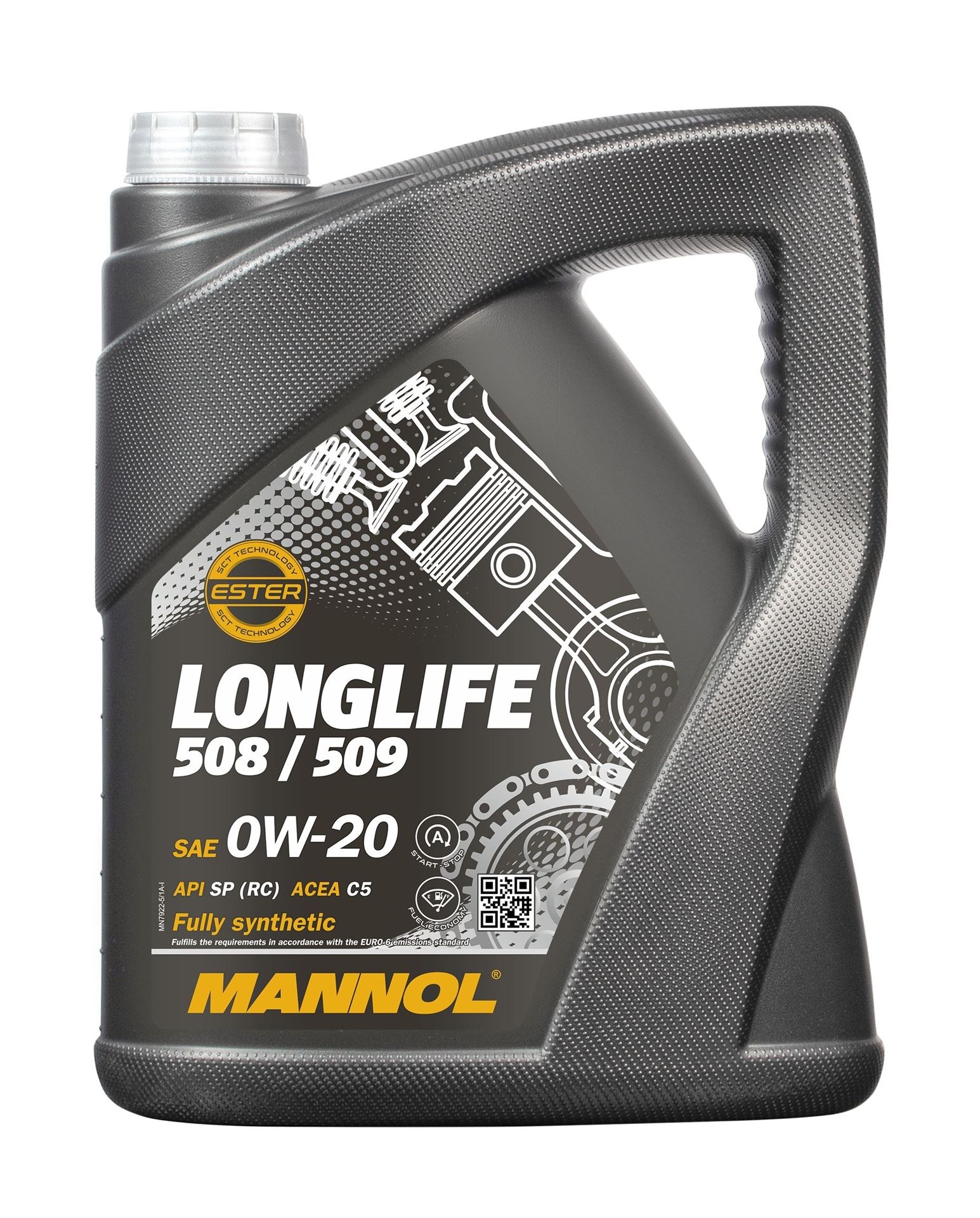 Mannol Nový Tovar 07/2023 Automobilový Motorový Olej 0W20 Longlife 508/509