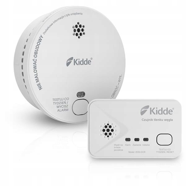 Sada Kidde Detektor Oxidu Uhelnatého 2030-DCR Detektor Kouře 2030-DSR