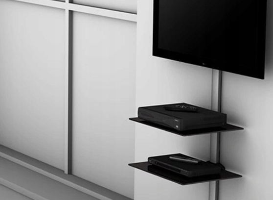 PÓŁKA ŚCIENNA RTV VIDEO SZKLANA SONOROUS PL 2620 Marka Sonorous