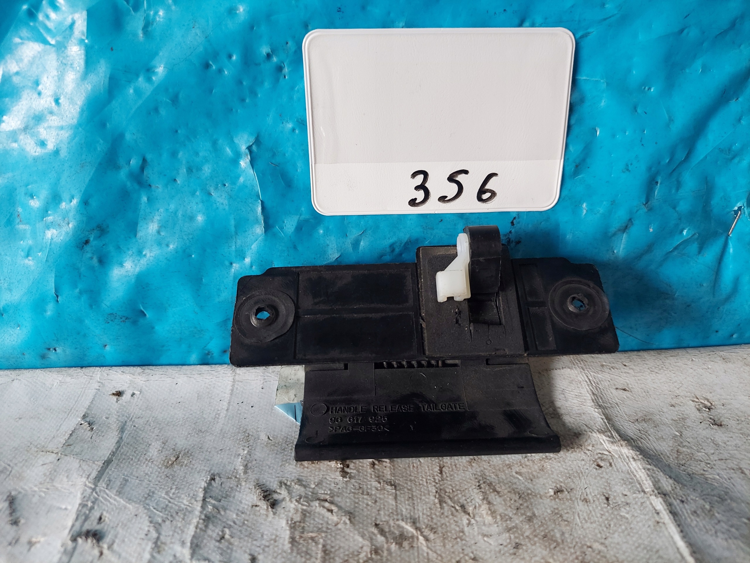 handle bonnet rear part CHEVROLET SPARK 2011 R
