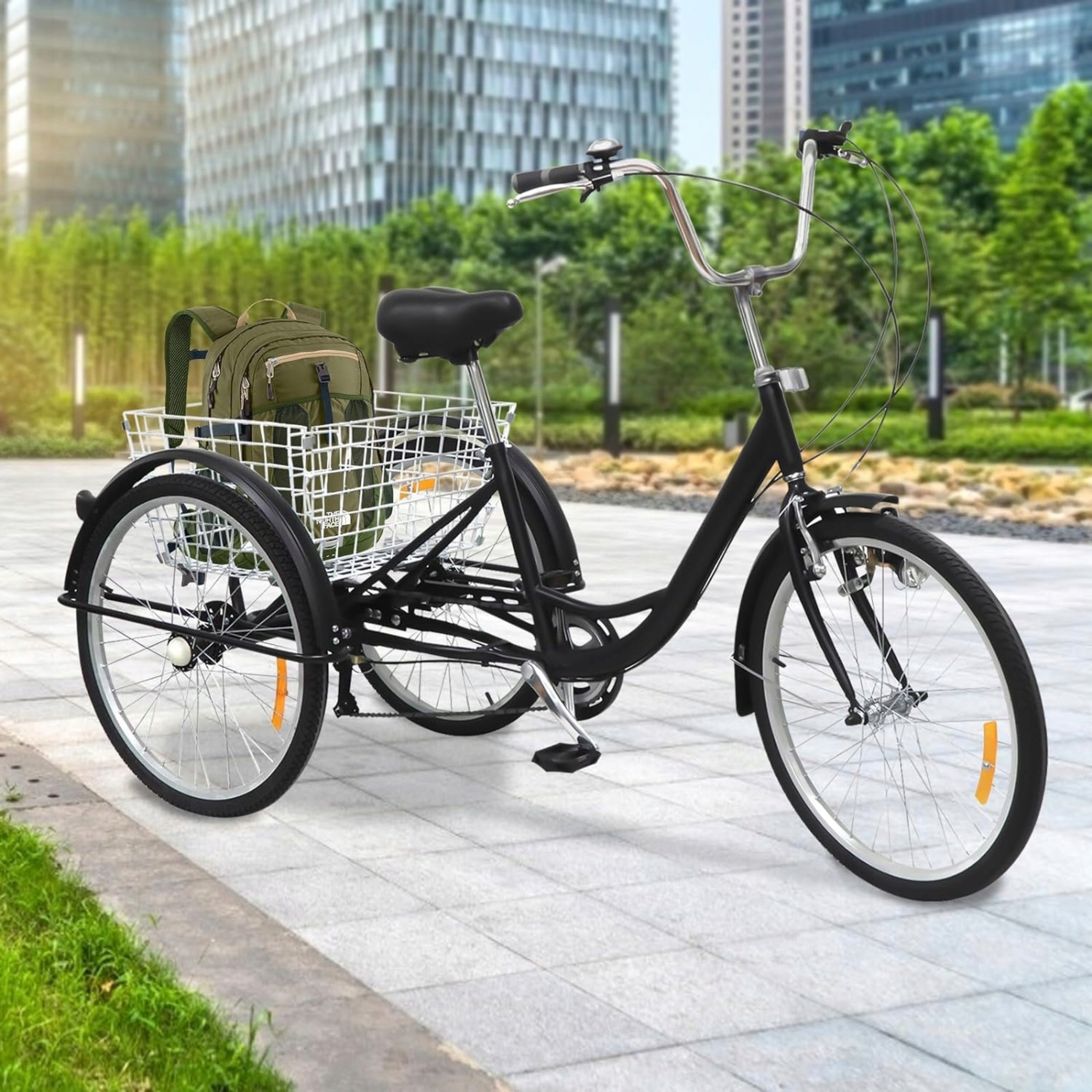 ROWER TRÓJKOŁOWY AEON TRIKE 24" DLA DOROSŁYCH KOSZYK ŚWIATŁO 6 BIEGÓW EAN (GTIN) 5907052550116