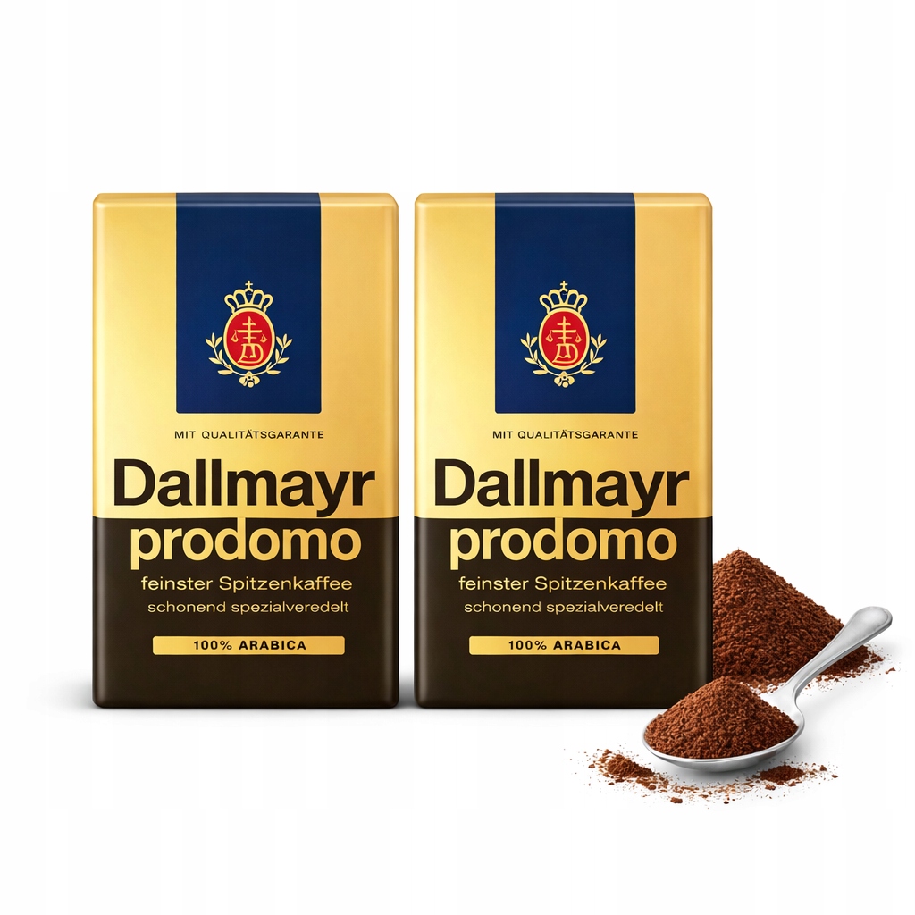 Levně Dallmayr Prodomo Mletá Káva 500 g Výrazná chuť a vůně