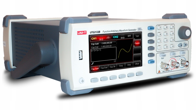 Generator funkcyjny UTG2062B 2 x 60MHz 320MSa/s EAN (GTIN) 3589326914101
