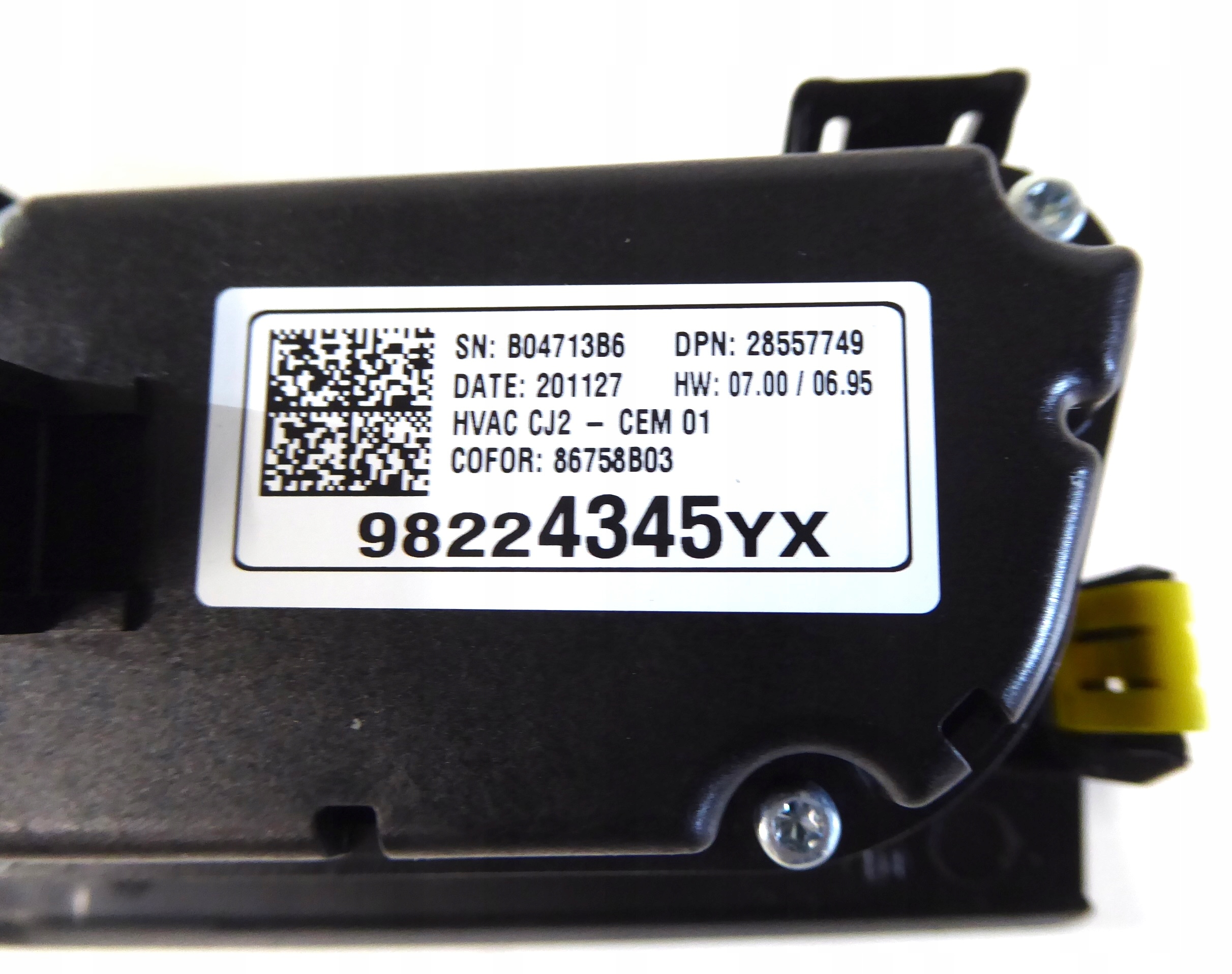 PANEL klimatizaci OPEL GRANDLAND X 98224345YX