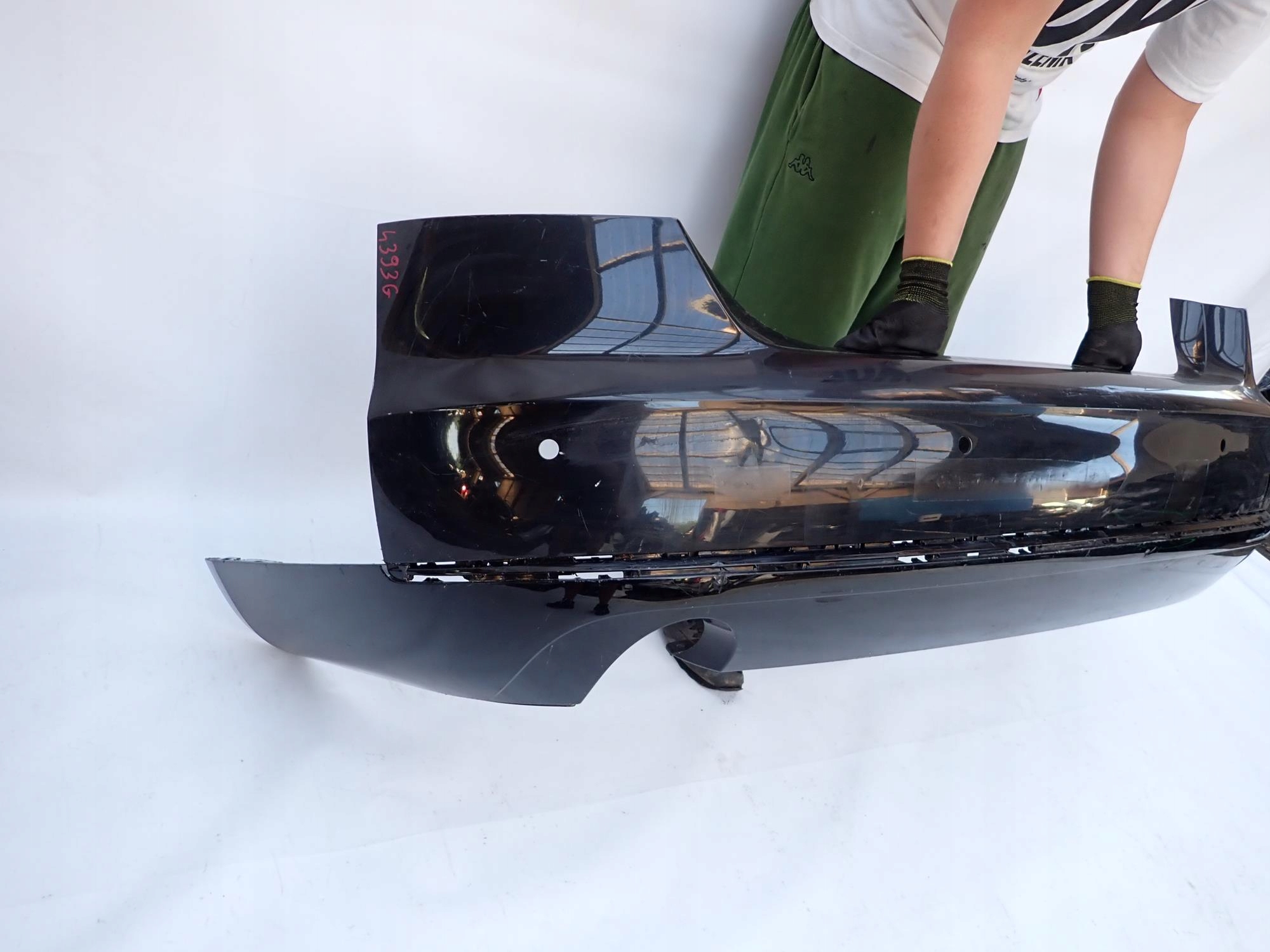 AUDI A8 D4 III 10-13 bumper rear part rear 4PDC