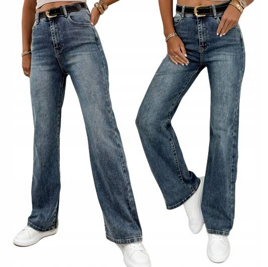 M.sara Dámské Zvony, Elastické A Pohodlné Džínové Kalhoty, Velikost 42 XL