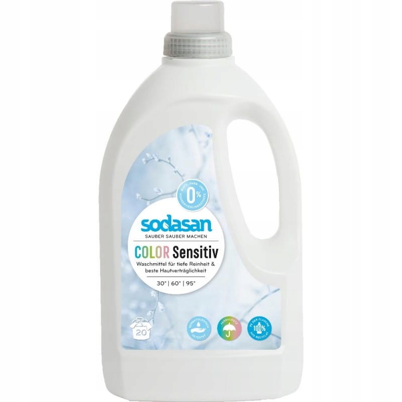 

Płyn do prania Sensitive uniwersalny 1.5l Sodasan