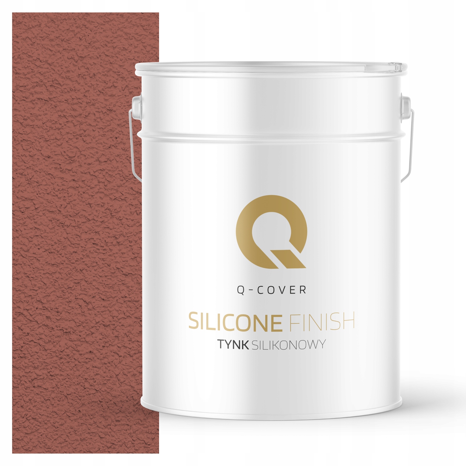 Silikonová Fasádní Omítka Cihlová 15 Kg Vnější Granulace 1.5 mm F324