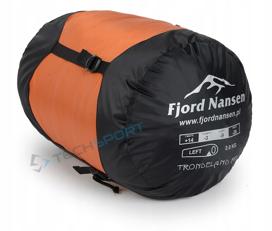 CIEPŁY ŚPIWÓR FJORD NANSEN TRONDELAND MID do -26st Marka Fjord Nansen