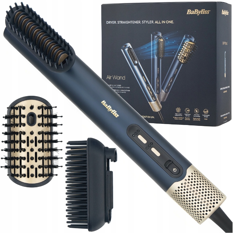 Suszarko Lokówka Babyliss Air Wand 3W1 Profesjonalna Dodaje Objętości