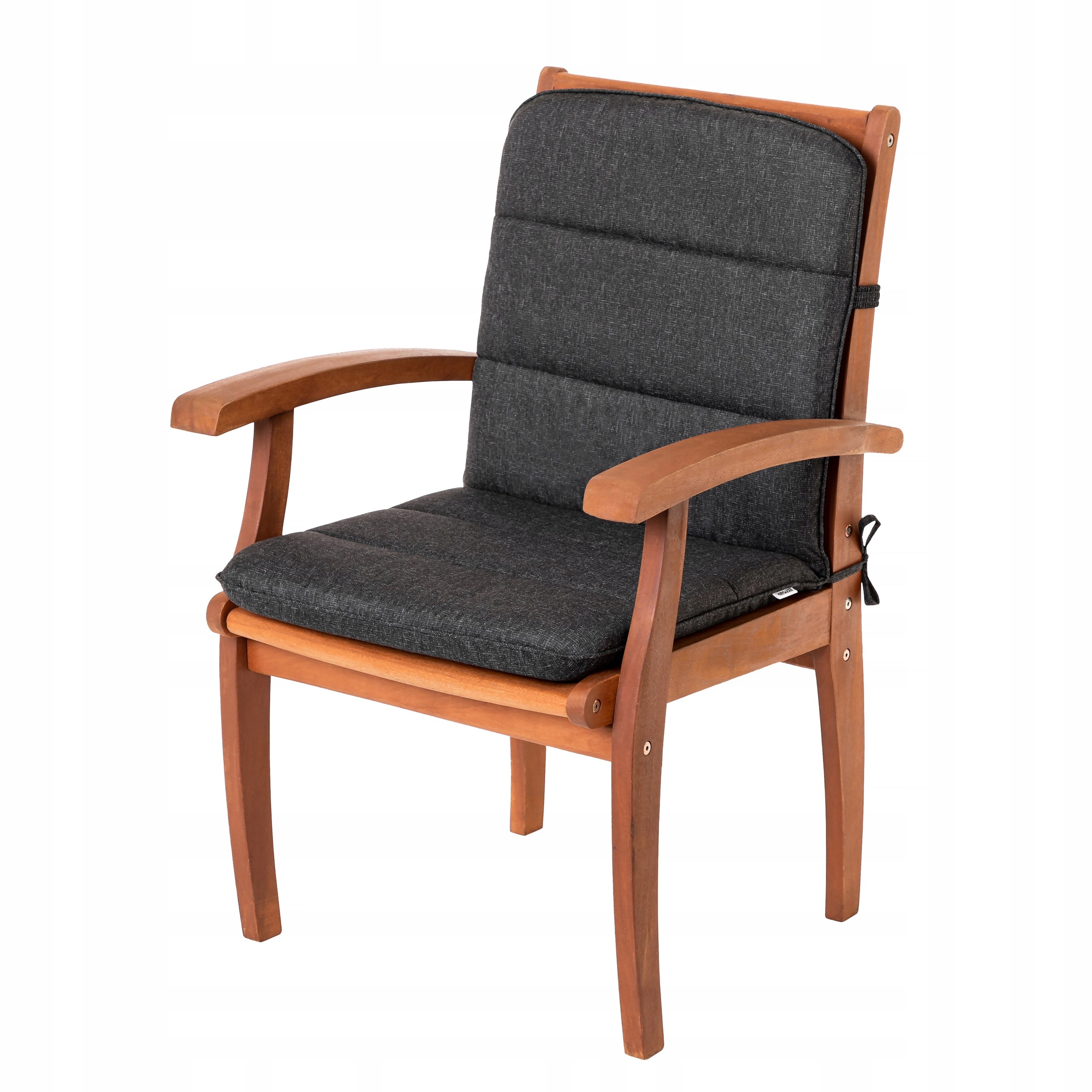 Vodotesný záhradný vankúš na stoličku, kreslo s operadlom 50 x 48 cm