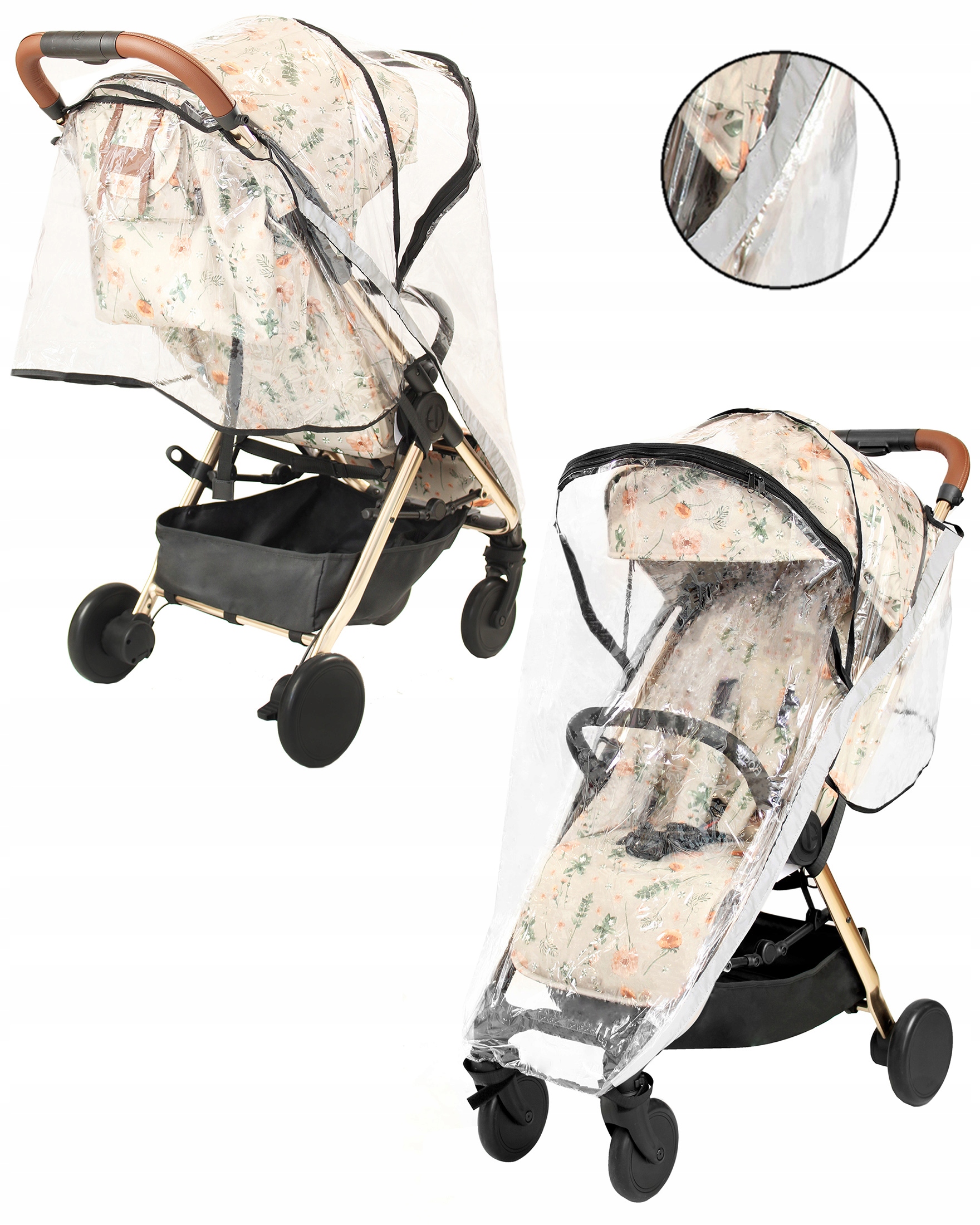 BABYSI FOLIA DEDYKOWANA DO WÓZKA ELODIE DETAILS