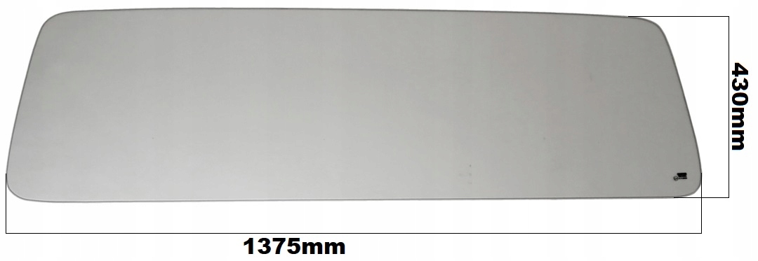 SZYBA TYLNA GRODZIOWA RENAULT MASTER III 3 2010-