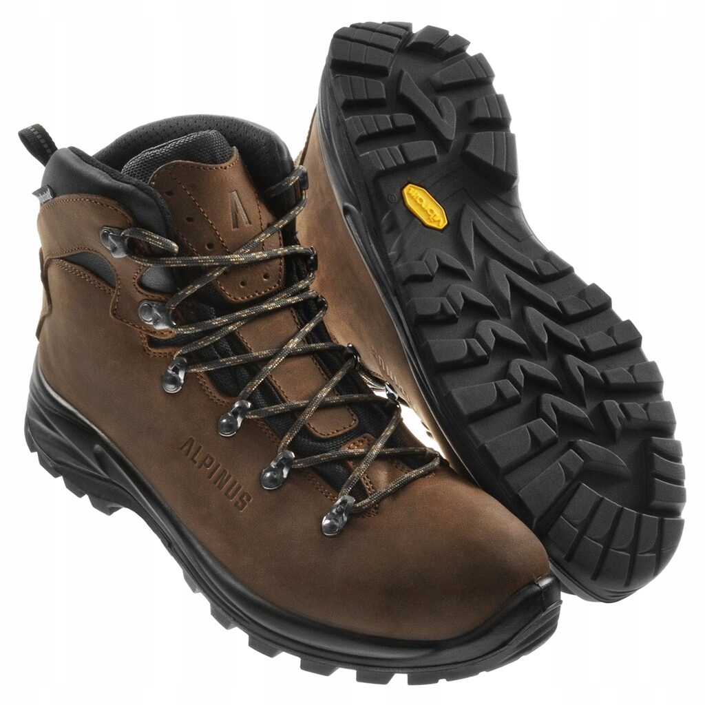 Turistické vysoké trekové boty Alpinus GR20 High Tactical Hnědé 41