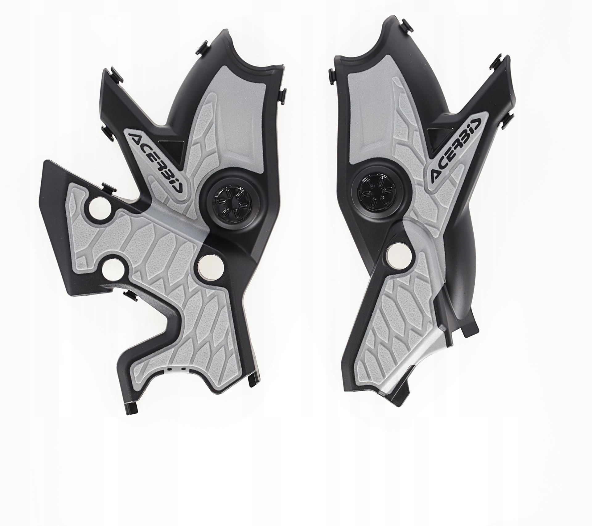 Acerbis Osłony Ramy X-grip Yamaha Tenerre 700 19-22 Czarno-szare