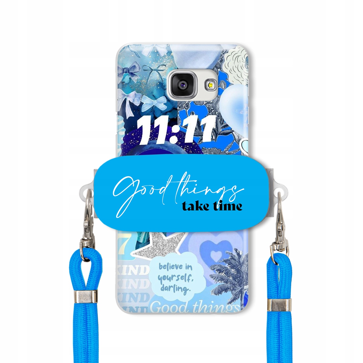 Puzdro pre Samsung A7 2016 Držiak Crossbody vodítko Good Things Sea Lata