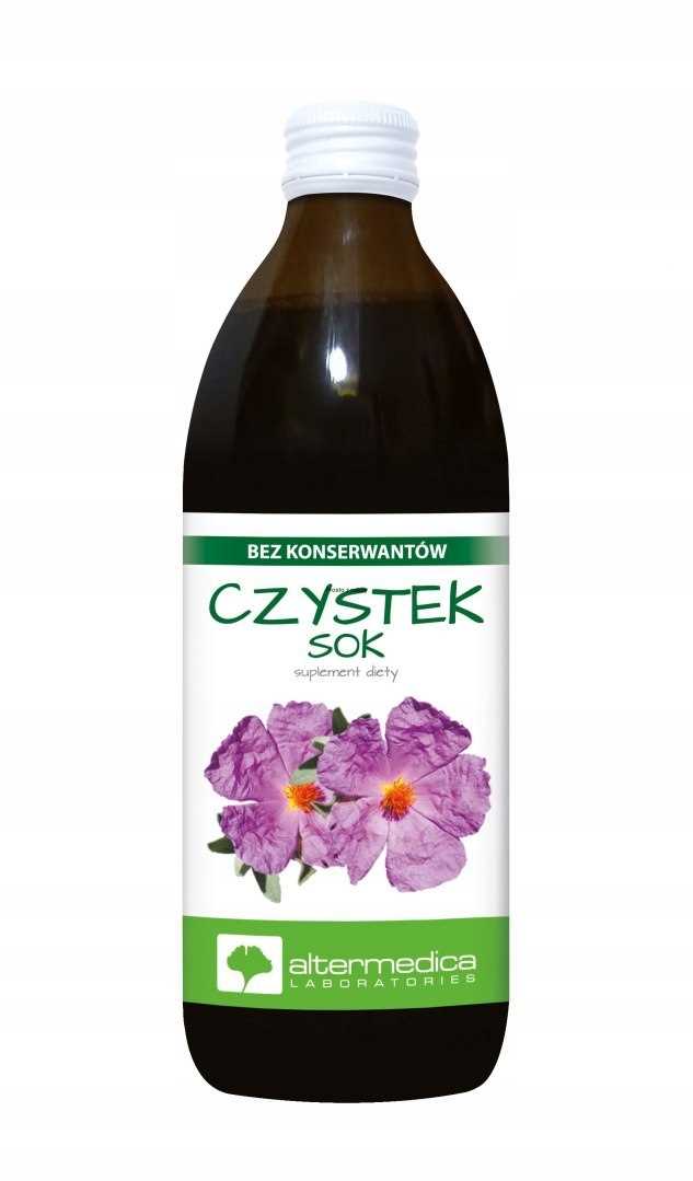 

Czystek Sok z Czystka 500 ml Naturalny