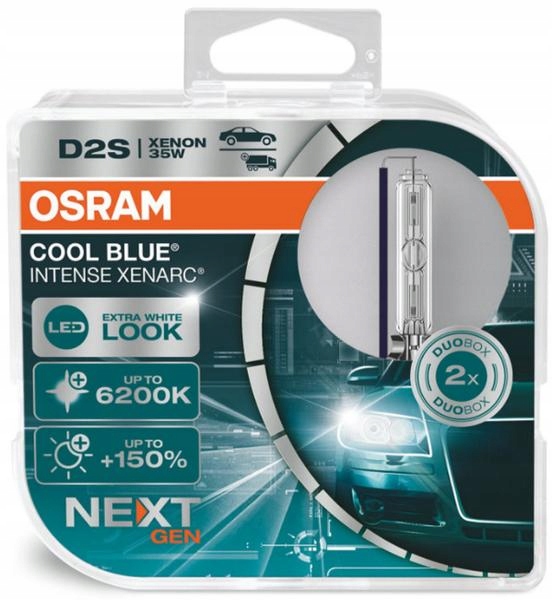 

Osram D2S Cool Blue Intense Next Gen 6200K