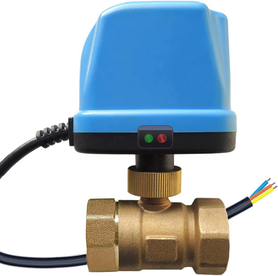 

Elektrozawór kulowy 1 cal 230 V DN25 silownik 230v