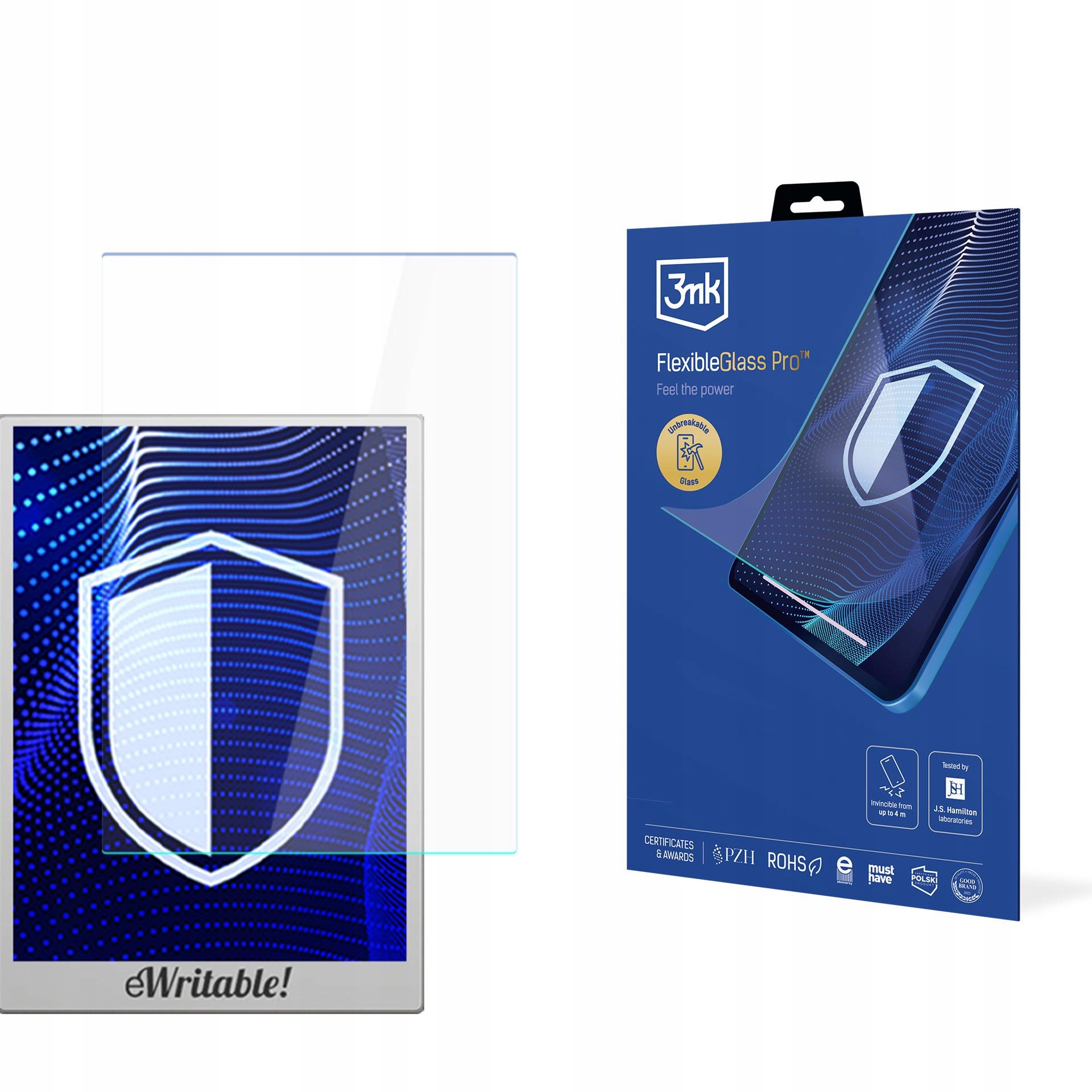 Sklo na displej pro ReMarkable Paper Pro 3mk FlexibleGlass Pro