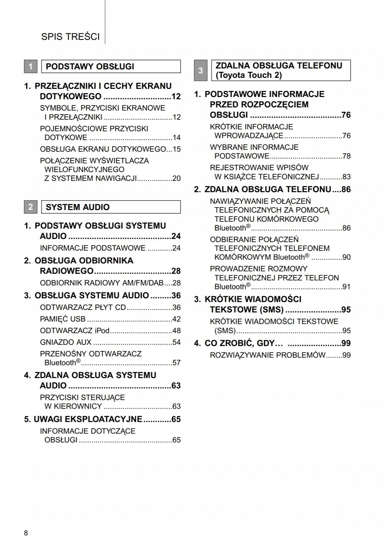 Toyota Prius Nawigacja Instrukcja Obsługi Tematyka Samochody osobowe