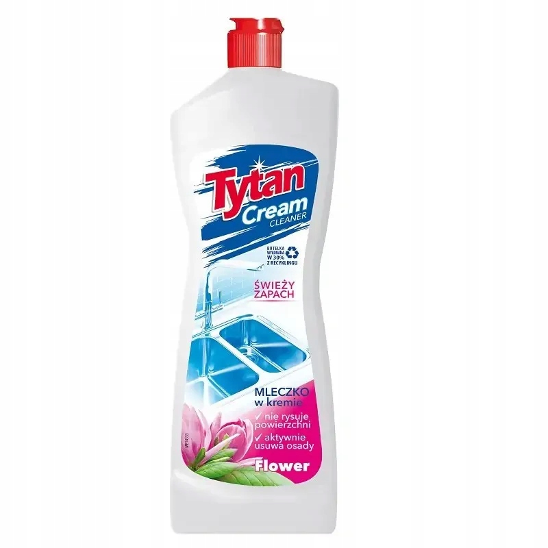 

Tytan Mleczko do czyszczenia Kwiatowe, 900 ml