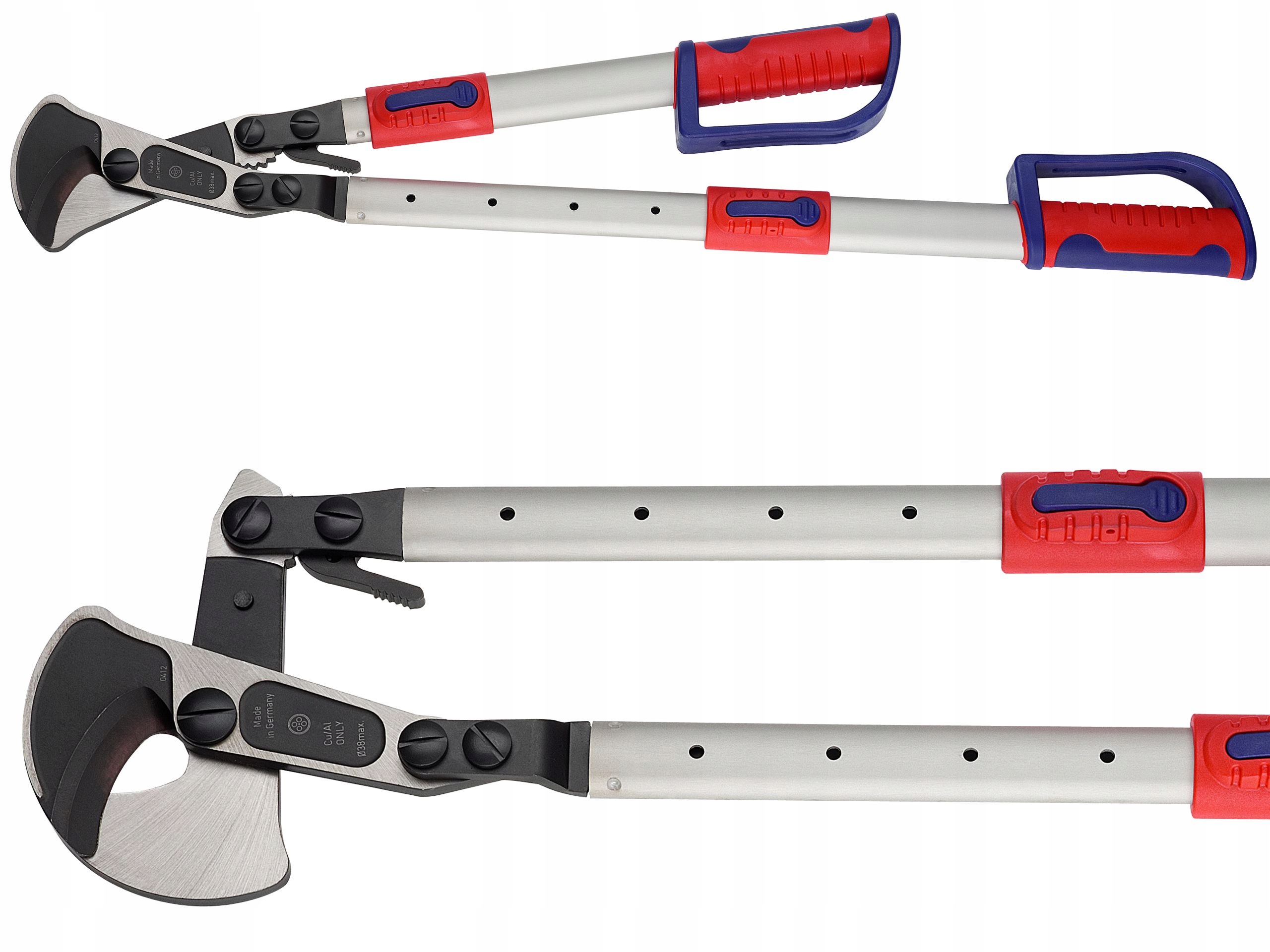 Nůžky Na Kabely A Kabely Zapadkové Cu/AL Fi: 38 mm Vyrobeno V Německu