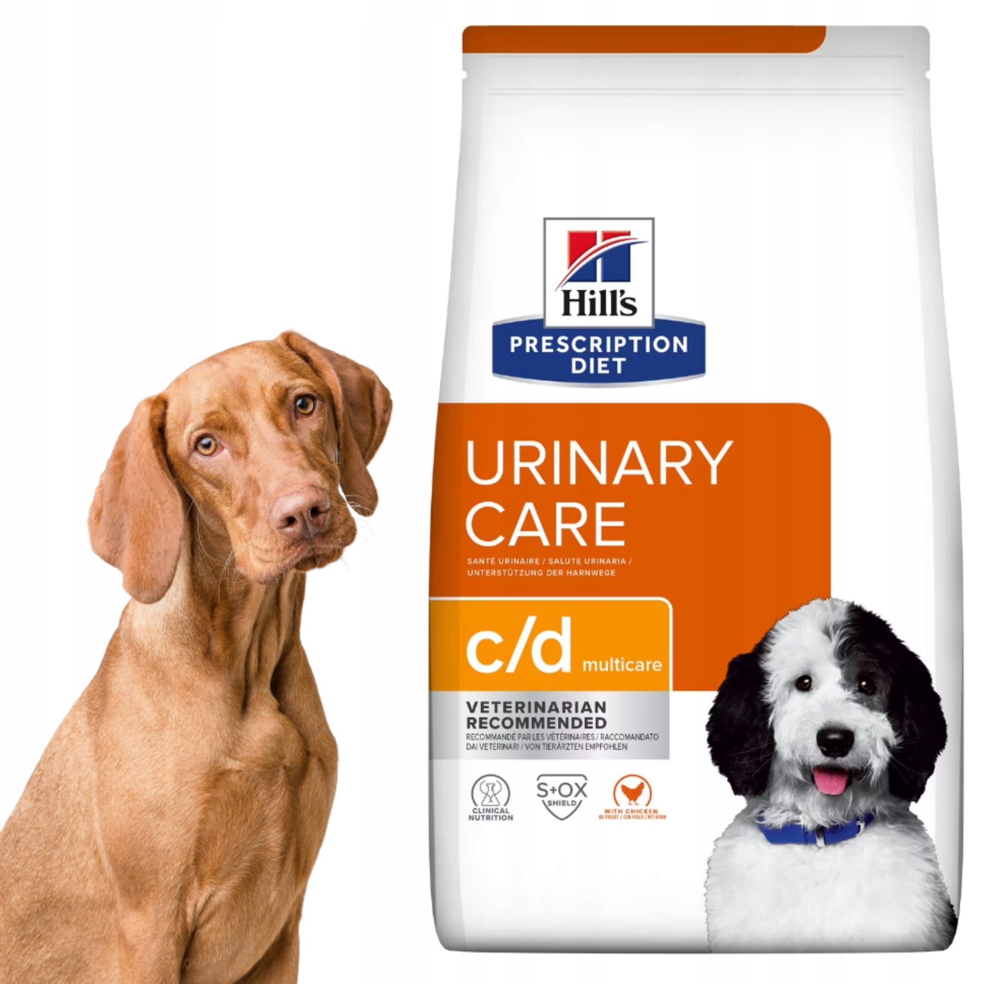 Hill's Pd Dla Psa Urinary Care c/d Multicare Chicken 12 kg