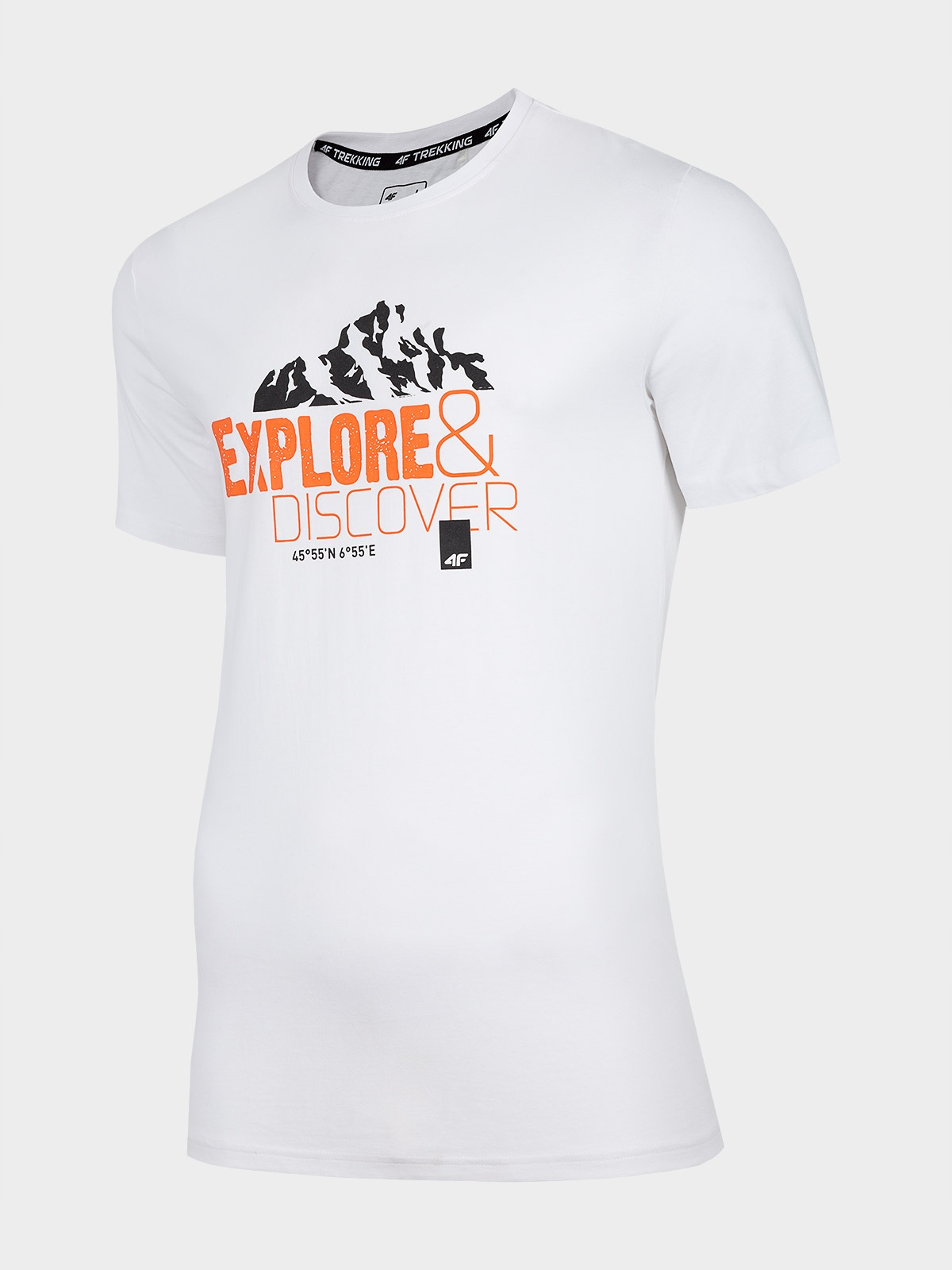

Koszulka T-shirt Męski 4F TSM062 Biały XL