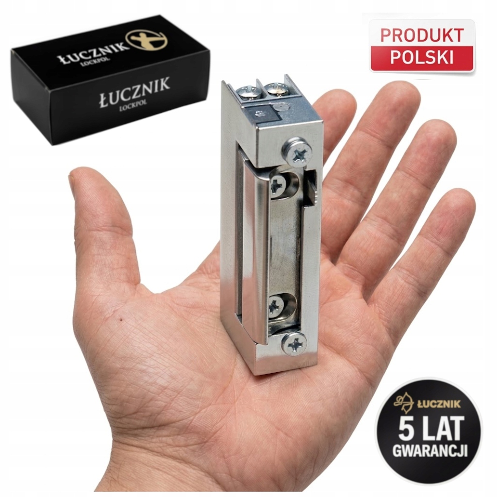 Elektromagnetický zámek elektrikářský łucznik pro bránu, zámek a paměť