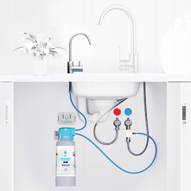 Filtr podzlewozmywakowy Dafi Flow Comfort D-1 Chrom