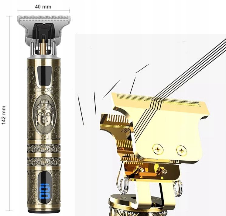 TRYMER MASZYNKA DO STRZYŻENIA GOLENIA WŁOSÓW BRODY Model V-683-J