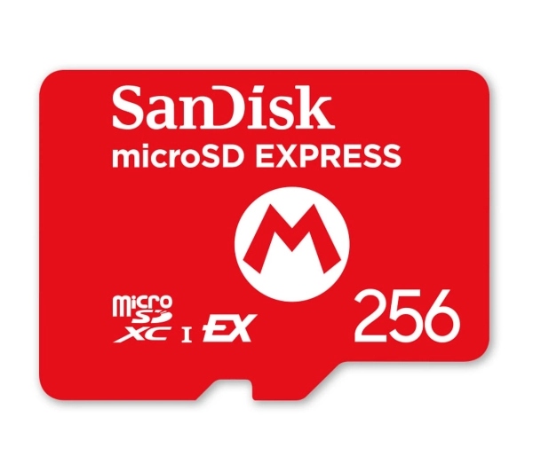 Karta pamięci SanDisk microSDXC Expres 256GB do Nintendo Switch 2