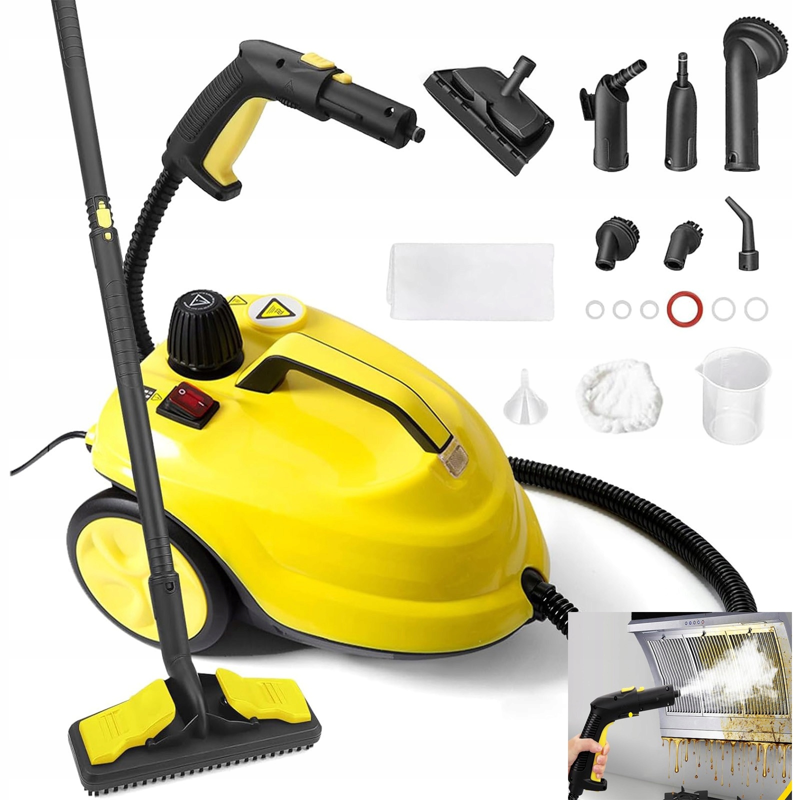 Wielofunkcyjny Mop Parowy SteamClean myjka parowa 5 bar 2000W SE8620