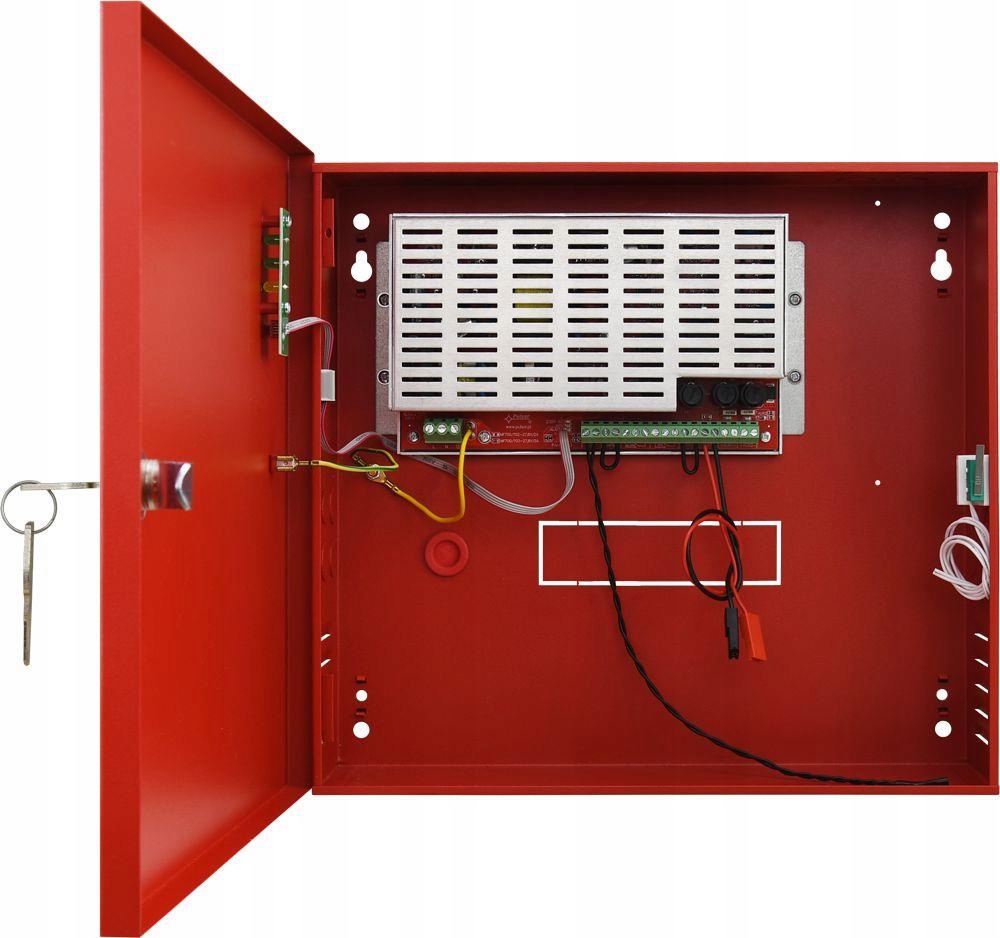 Zasilacz buforowy ppoż Pulsar EN54C-3A7 27,6V/3A/2×7Ah