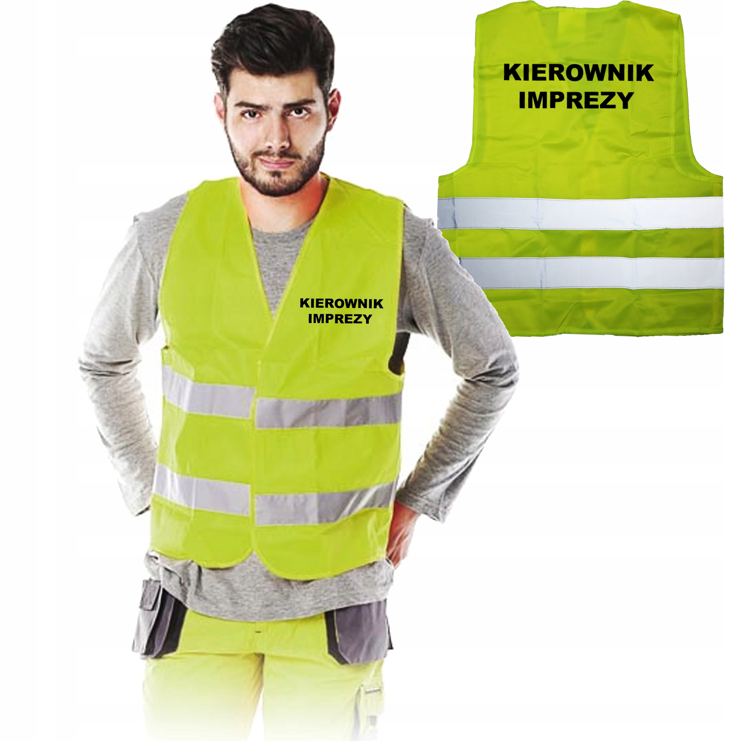 

Kamizelka Odblaskowa Kierownik Imprezy 4XL