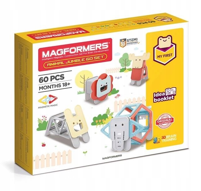 MAGFORMERS ANIMAL JUMBLE 60EL