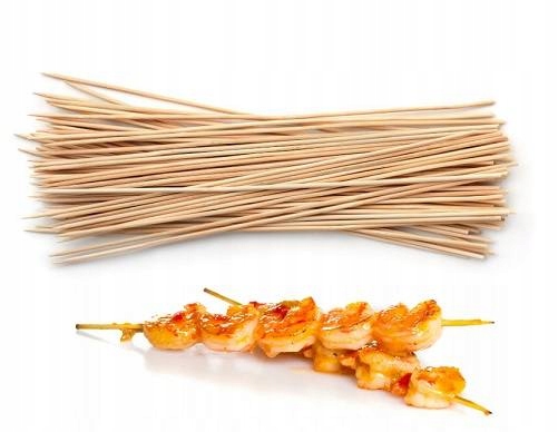 AKU5765 PATYCZKI DO SZASZLYKOW BAMBUS 40CM 100SZT