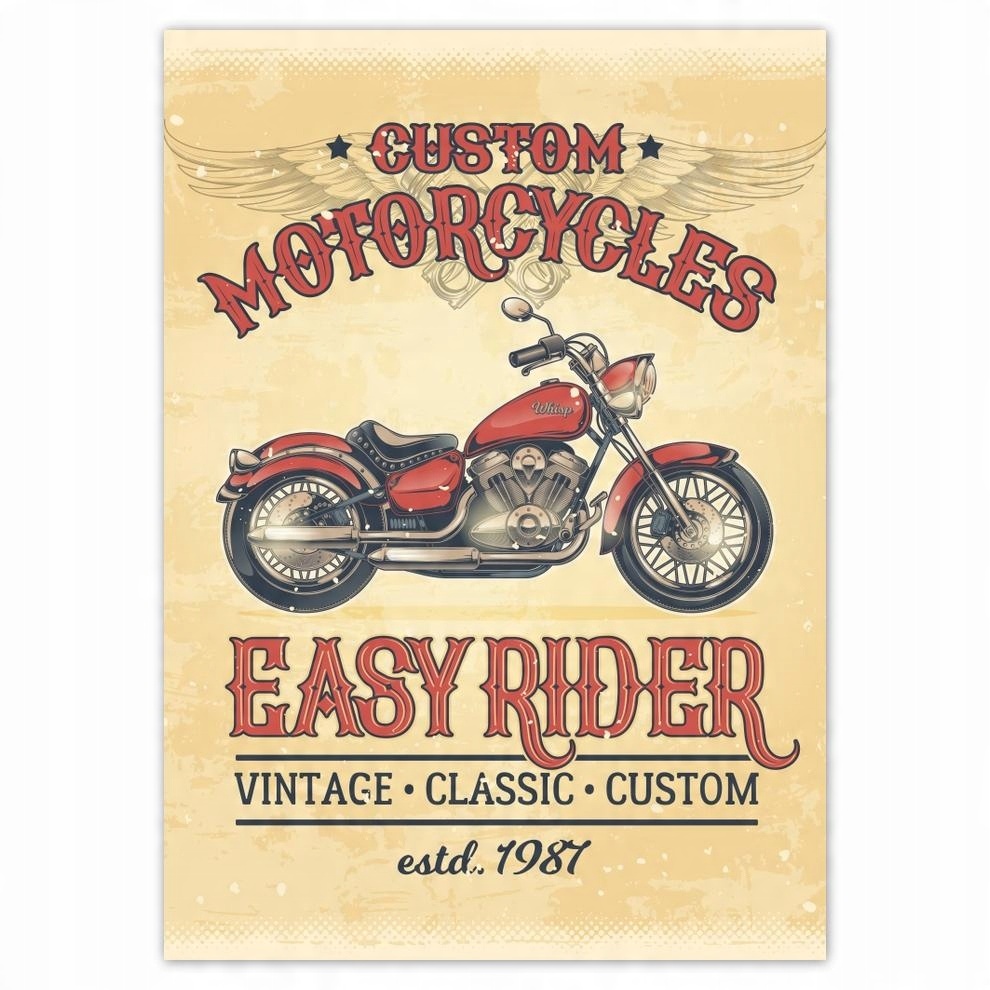 

Naklejki 50x70 Motocykl Motory Motocykle