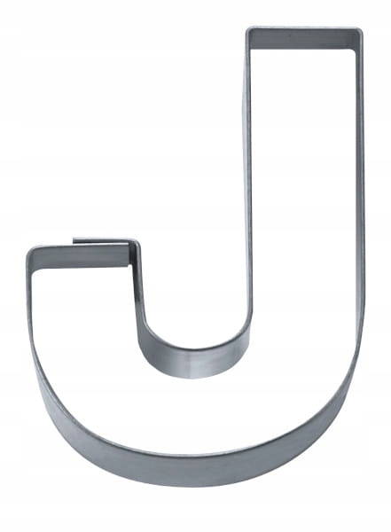 

Foremka w kształcie litery J 6,5 cm alfabet litera
