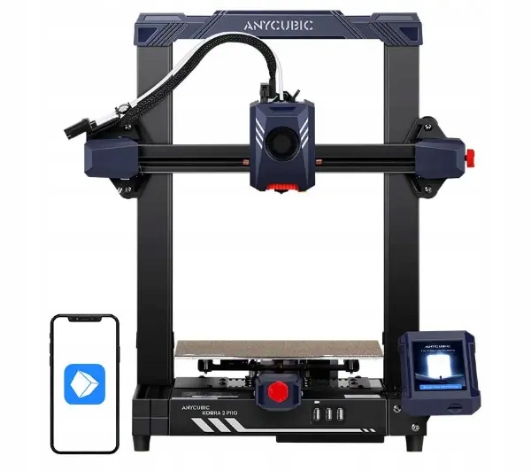 Drukarka 3D Anycubic Kobra 2 Pro Fdm Fff Czarny