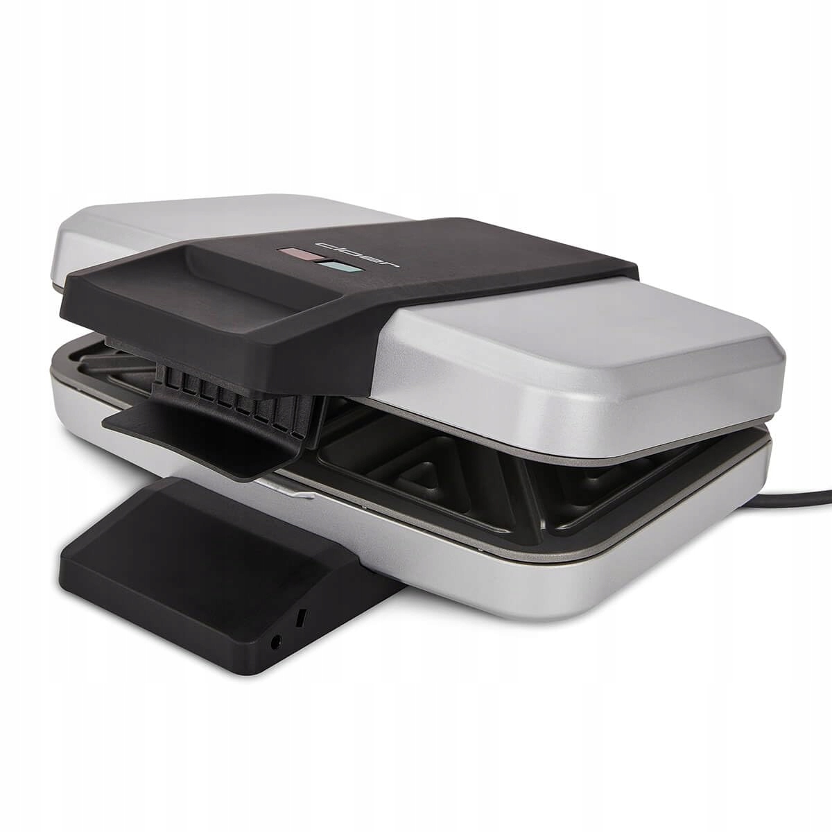 CLOER Sandwichmaker 900W Dla 2 Tostów XXL Srebrny — miniatura 3