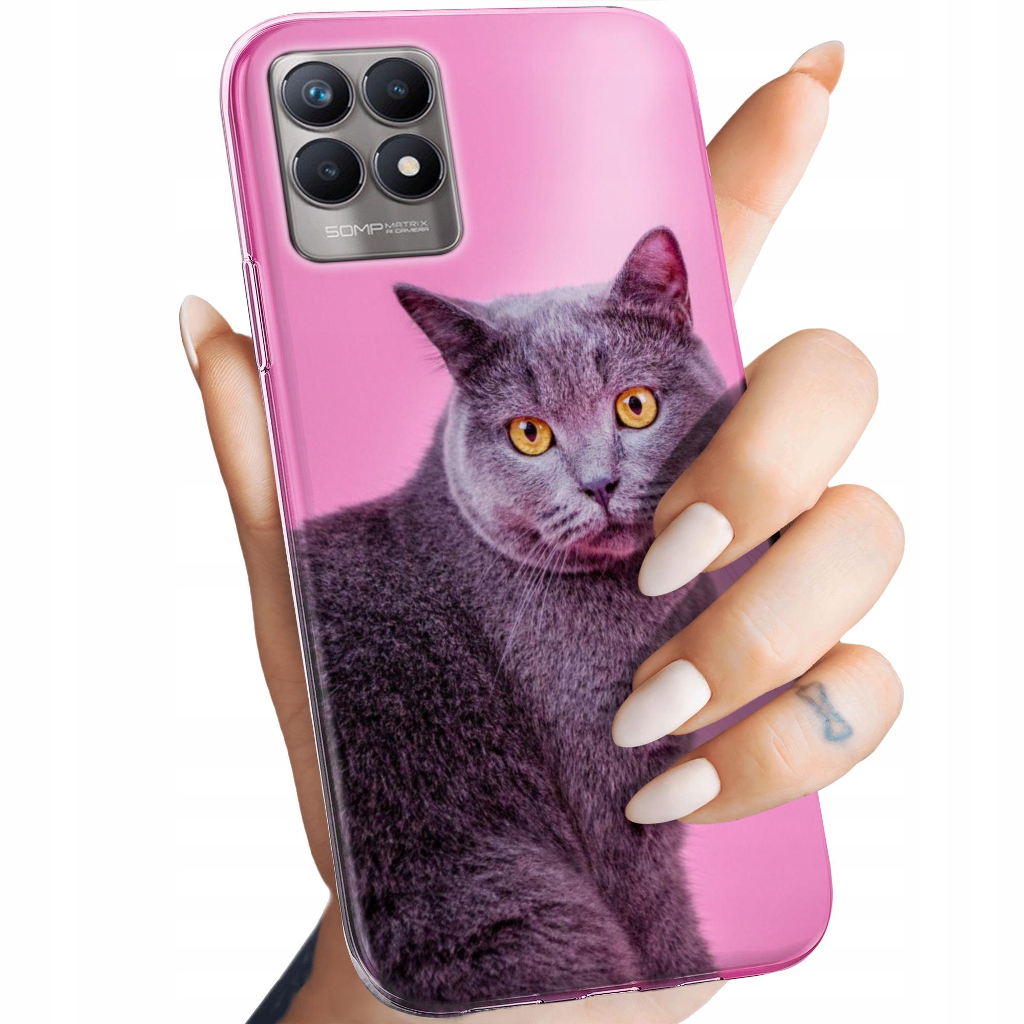 

Etui do Realme 8I Koty Kotki Kociaki Obudowa