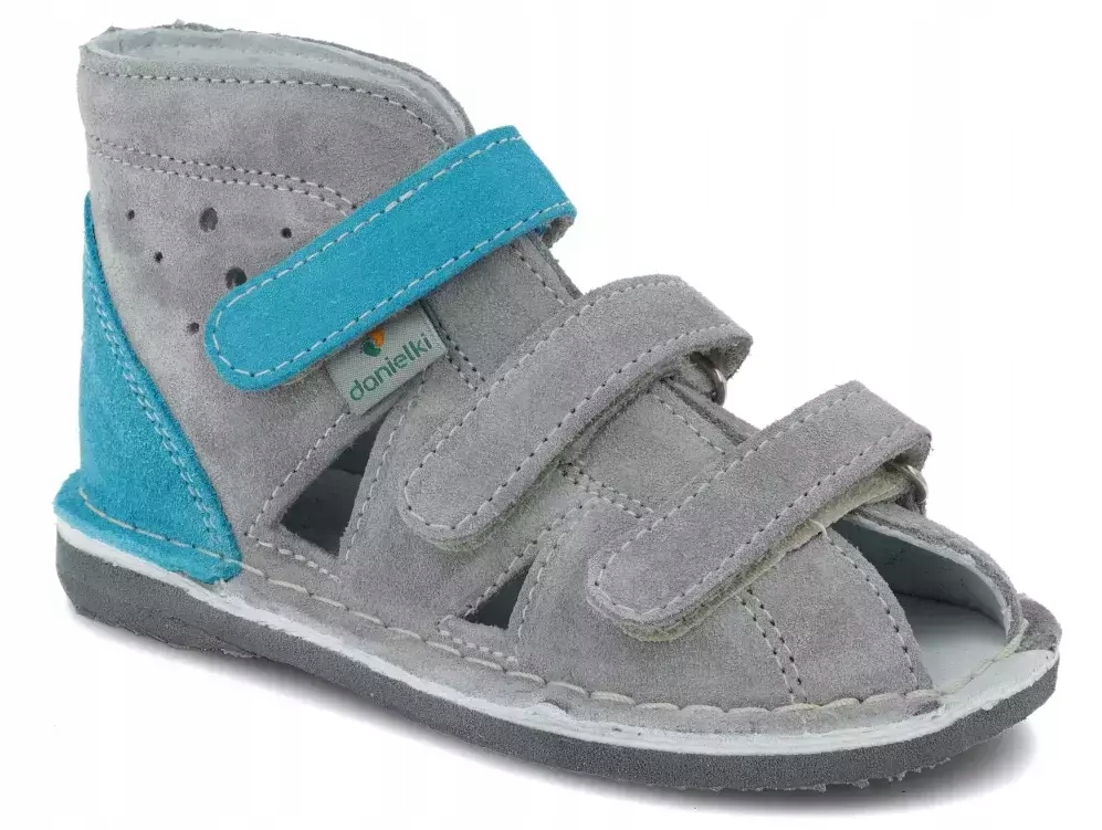 Danielki S104 profilaktyczne zmienne kapcie do przedszkola korekcyjne R27